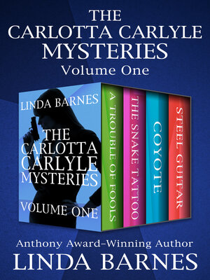 cover image of The Carlotta Carlyle Mysteries Volume One